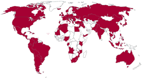 mapa_visitas_FC países que han participado en el Programa Internacional de Visitantes