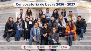 Convocatoria de becas 2026–2027 de Fundación Carolina